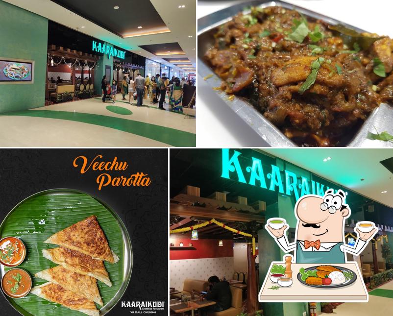Meals at Kaaraikudi Chettinad Restaurant VR Mall Chennai