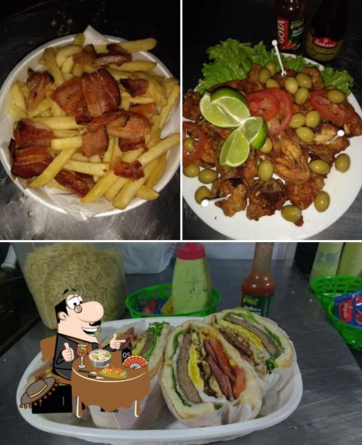 Platos en Payakan Lanches