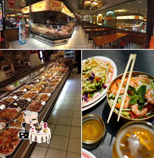 Еда в "Asia Fast Food"