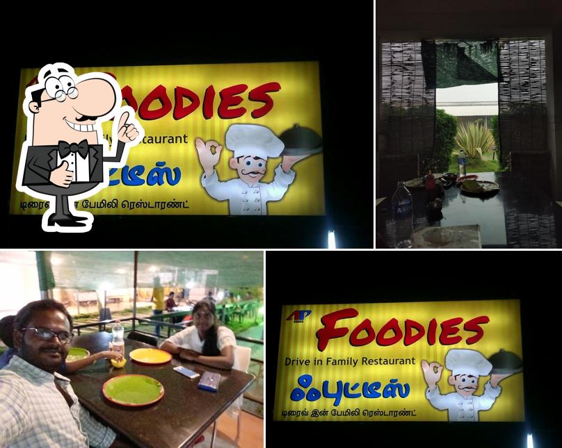 Look at this image of Foodies Family Restaurant