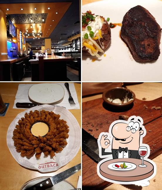 Comida em Outback Steakhouse