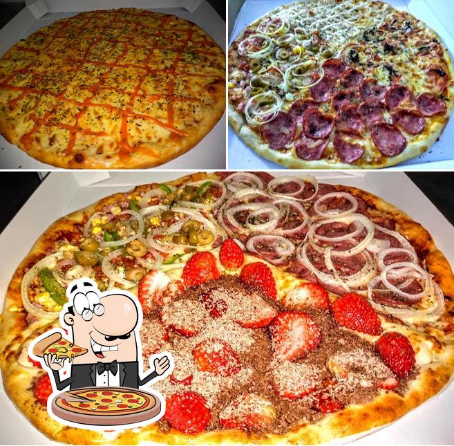 Experimente pizza no Massa Fina Pizzaria Artesanal