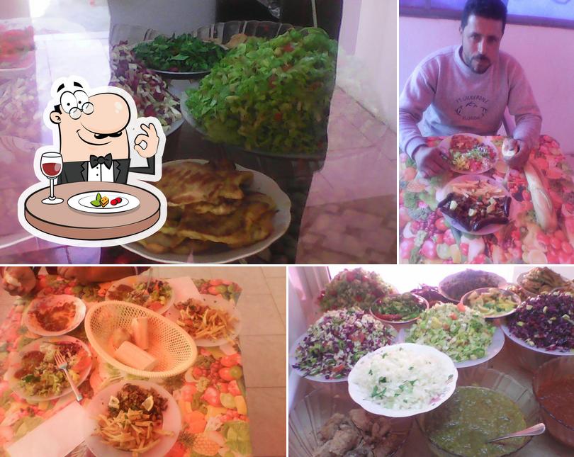 Essen im Restaurant 3abdou