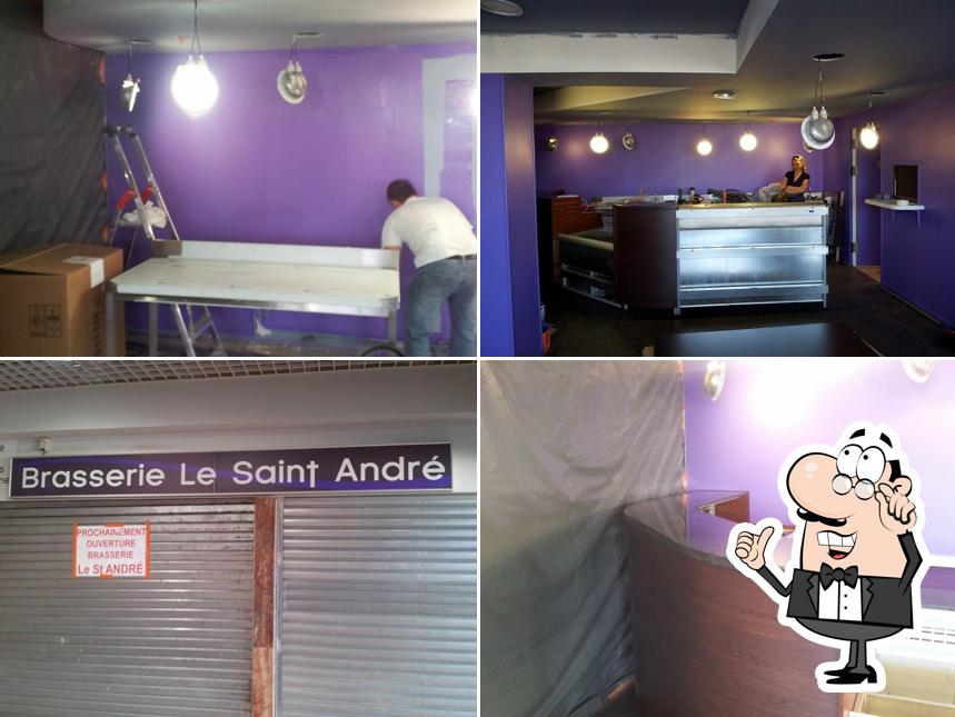 Découvrez l'intérieur de Brasserie LE SAINT ANDRE