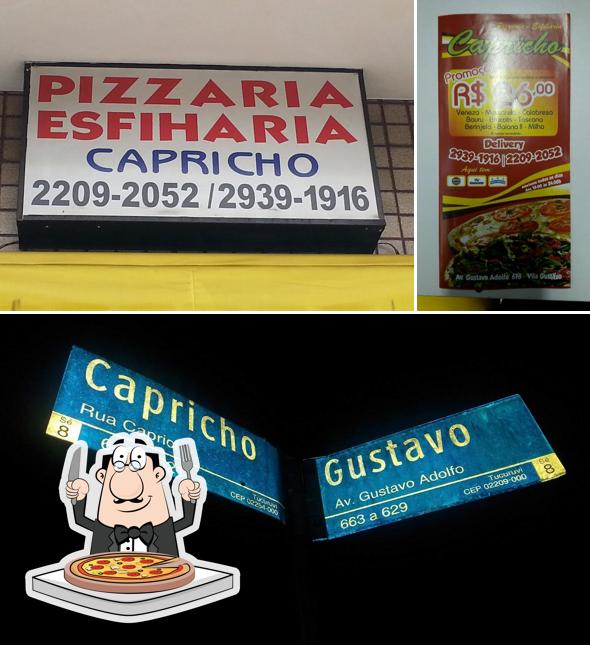 Consiga diferentes variedades de pizza