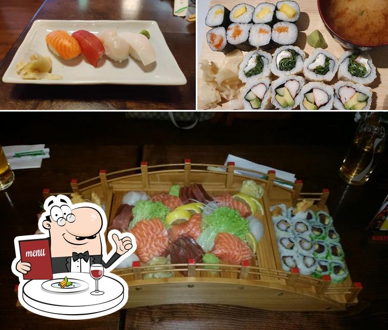 Essen im Sushi Bar Ichiban