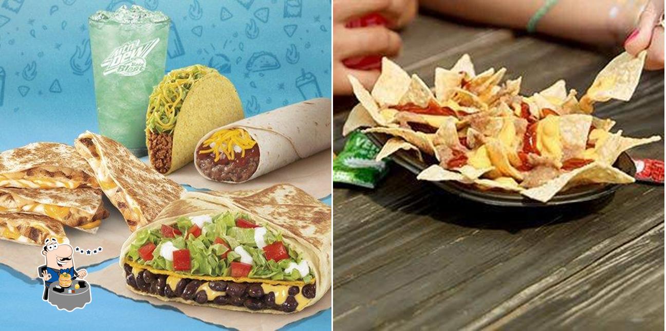 Platos en Taco Bell