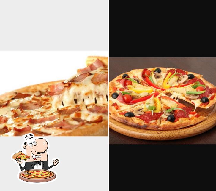 Get pizza at Conde Duque