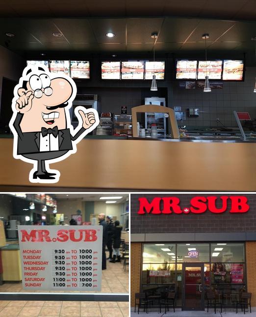 L'intérieur de Mr.Sub