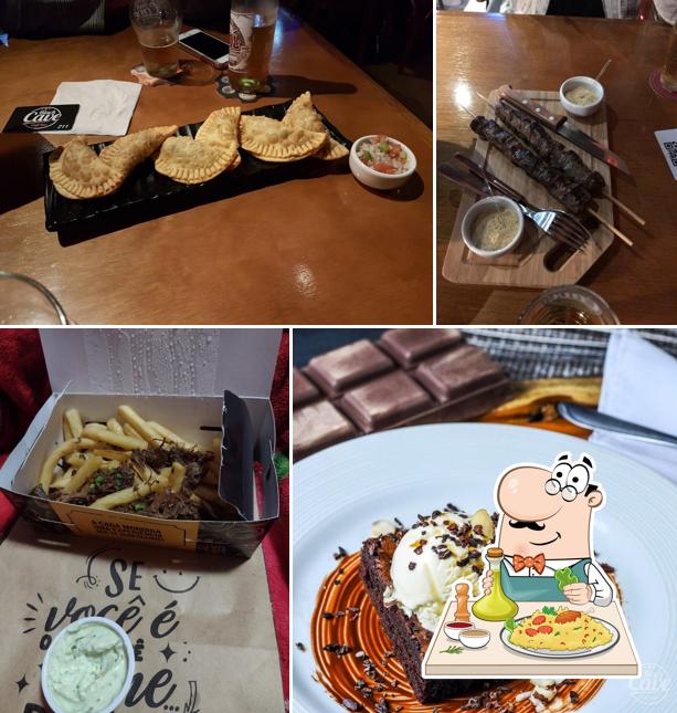 Comida em Black Cave - Burger e Restaurante