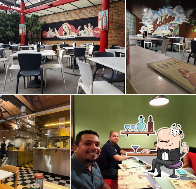 Veja imagens do interior do Eddie Fine Burgers