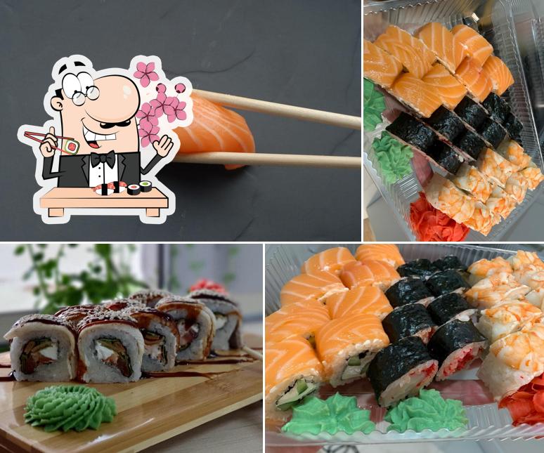 В "Суши фаст" предлагают суши и роллы