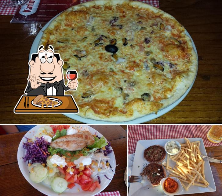 Scegli una pizza a Restoran Bragoc