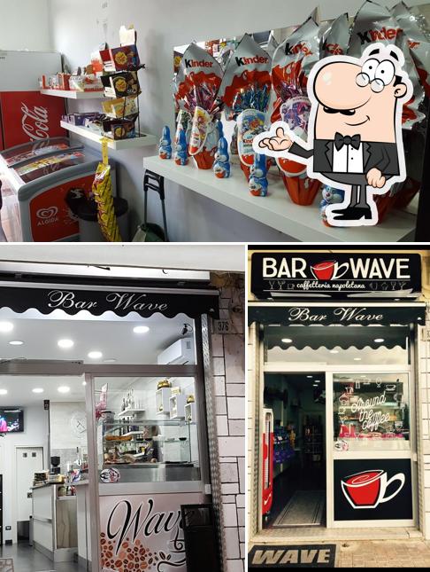 Dai un'occhiata agli interni di BAR WAVE COFFE & DRINK