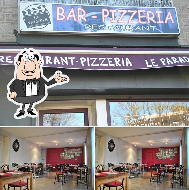 Installez-vous à l'une des tables de Bar Pizzeria Paradiso la Valette