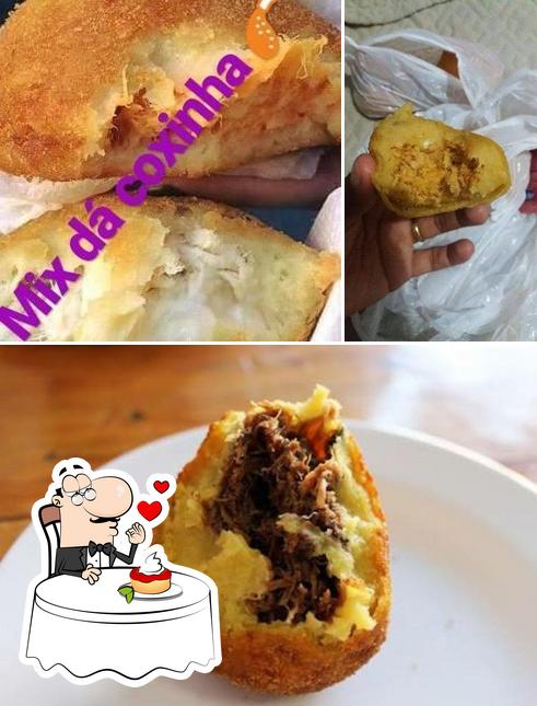 Mix coxinha provê uma seleção de sobremesas