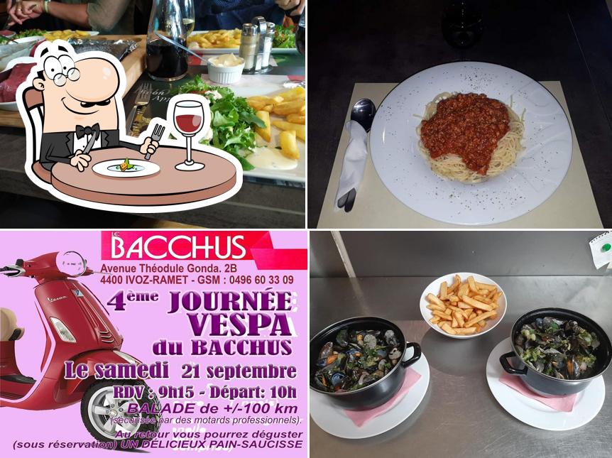 Nourriture à Le Bacchus