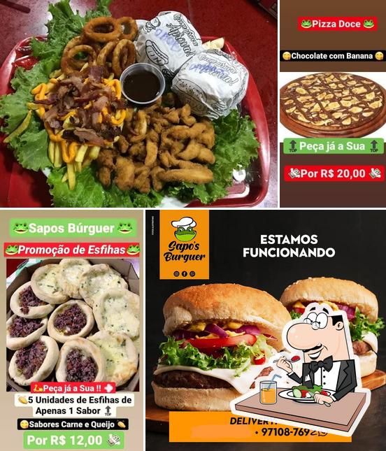 Platos en Lanchonete Sapo's Burguer