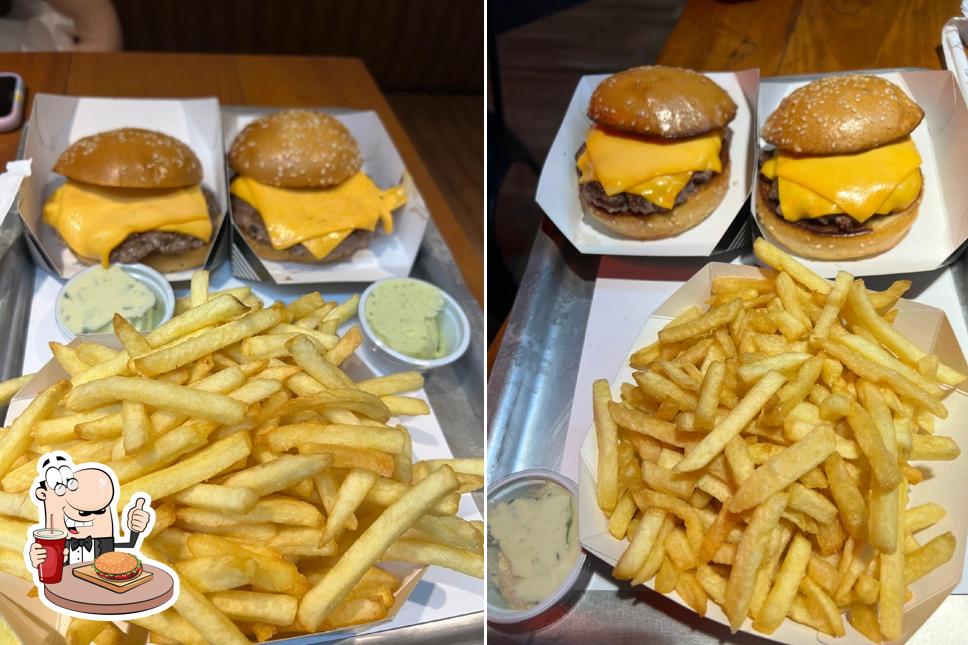 Experimente um hambúrguer no All In Burger