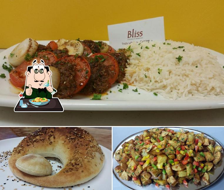 Food at Bliss Lebanese Cuisine