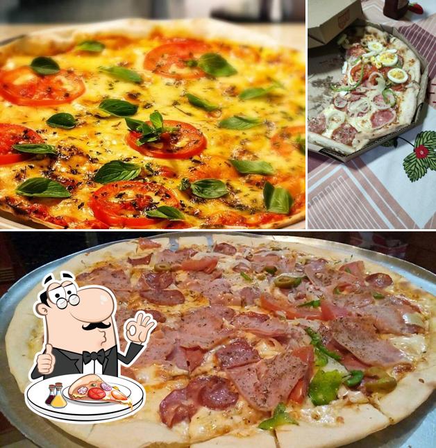 No Pizzaria sr. Pizza, você pode desfrutar de pizza