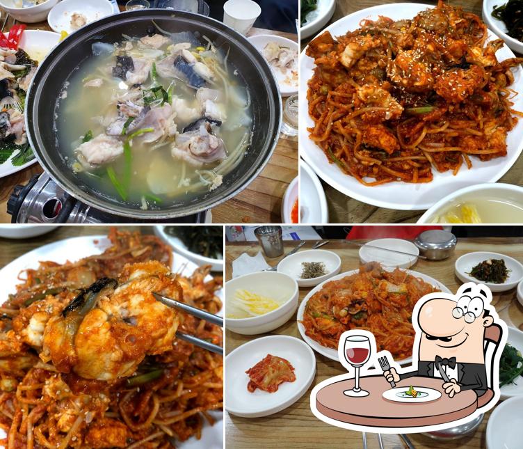 Comida en 부산아구찜