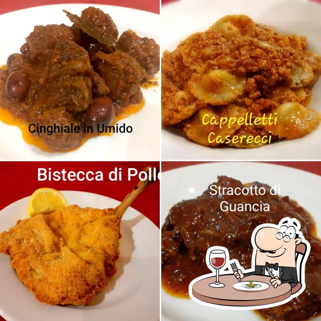 Platti al Trattoria da Marchino