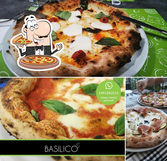 Elige una pizza en Pizzeria Basilico di Rey Bruno