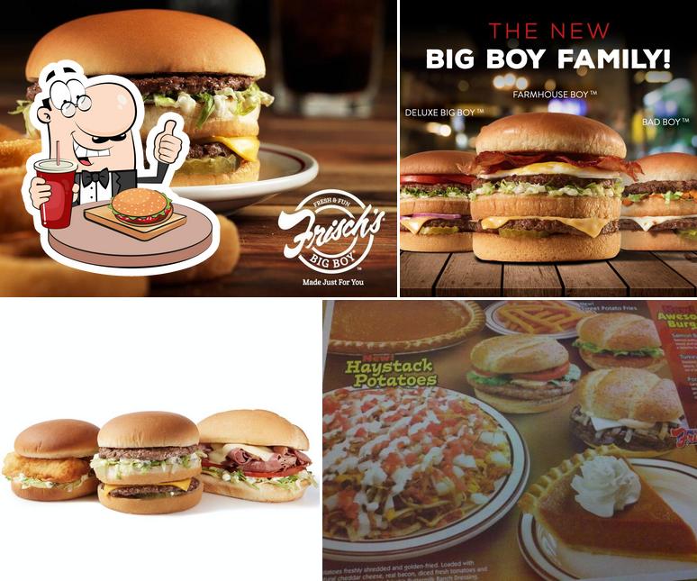 Попробуйте гамбургеры в "Frisch's Big Boy"