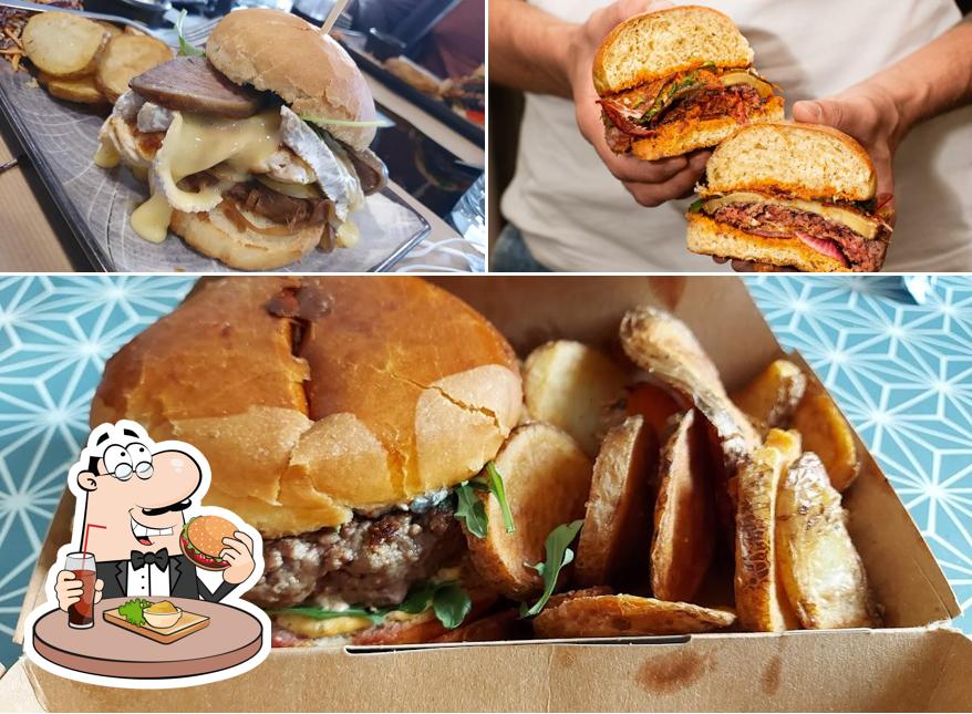 Les hamburgers de LA SCENE GOURMANDE will conviendront différents goûts