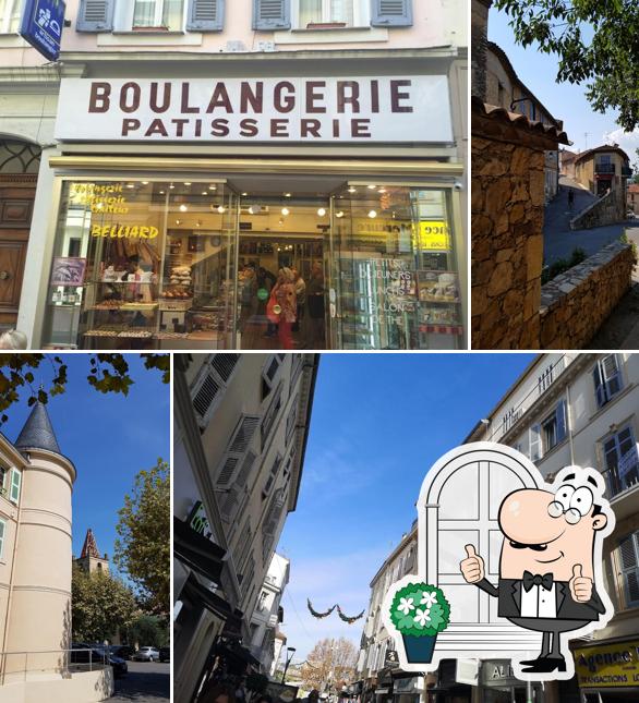 L'extérieur de COTE D'AZUR BOULANGERIE BELLIARD