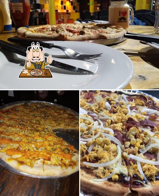 Consiga pizza no Pizzaria o Gê