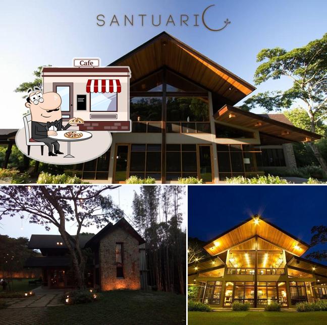 Check out how Santuario. A Fresh Dining Experience looks outside