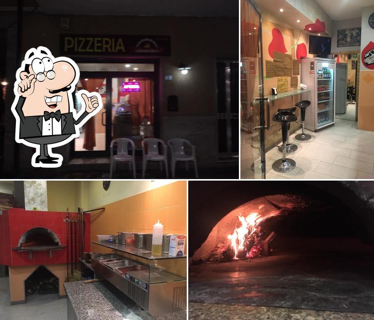 Gli interni di Pizzeria Oimmena