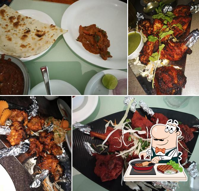 Shubham Family Fine Dine serves meat meals