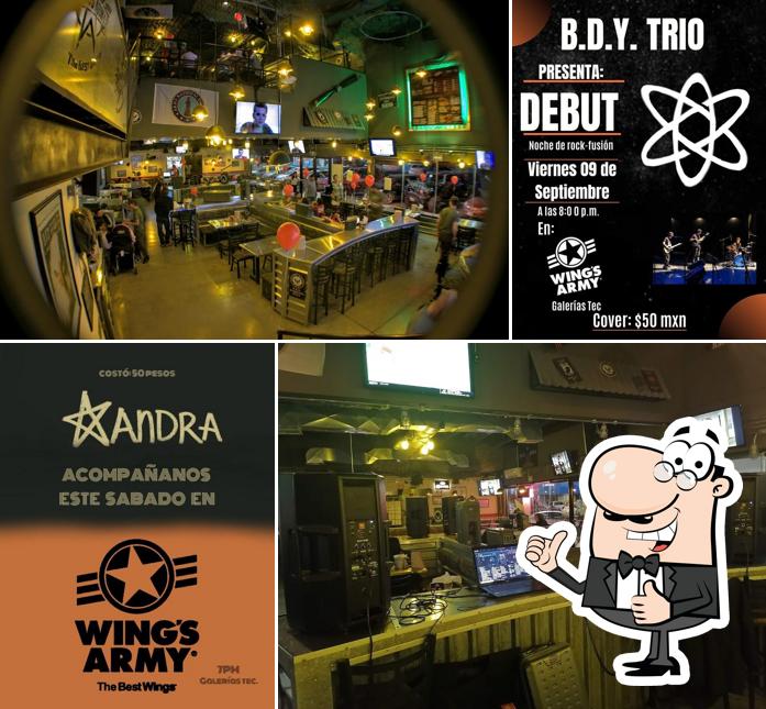 Wing's Army pub & bar, Ciudad Juarez, C. Pedro Rosales de León 8 -  Restaurant reviews