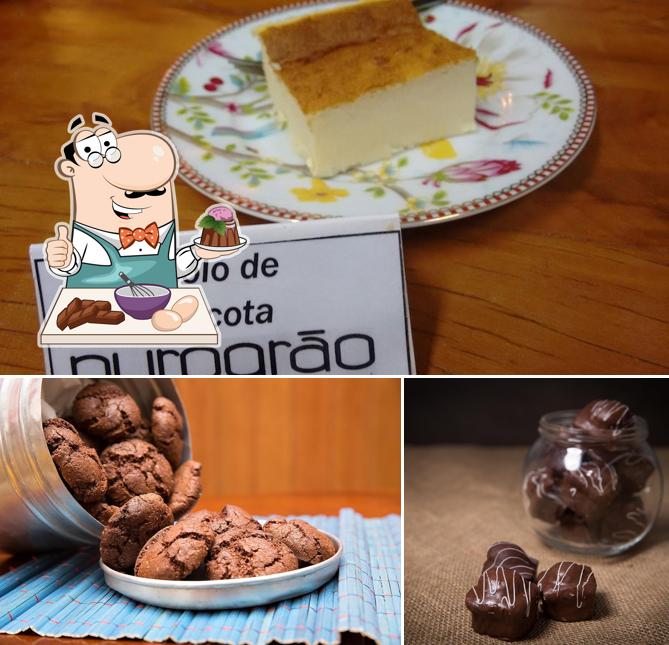 Purogrão Panificadora provê uma escolha de pratos doces