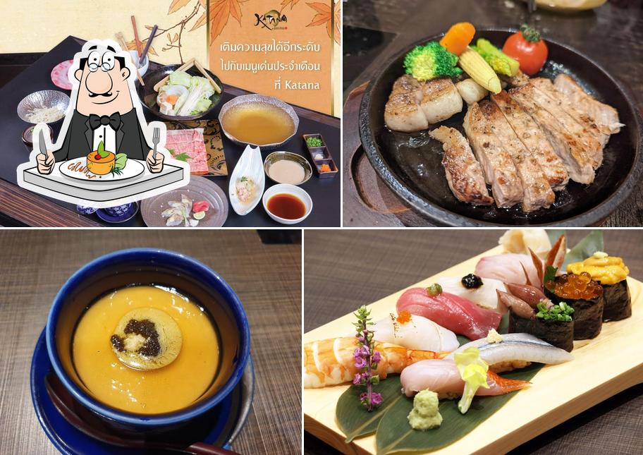 Блюда в "Katana Shabu, Yakiniku & Japanese Dining"