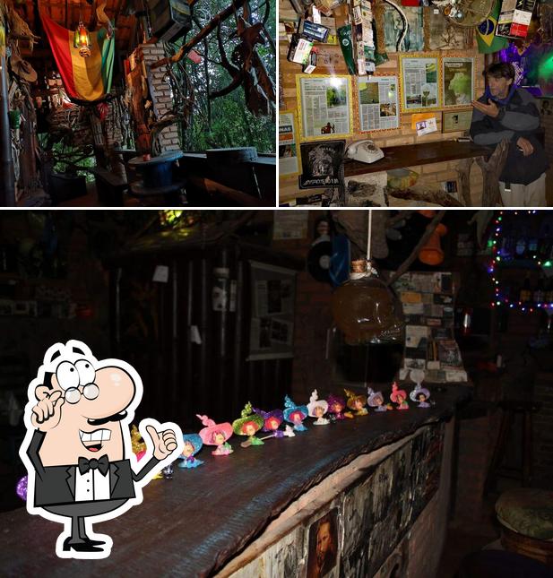 O interior do Bar do Firma - FECHADO