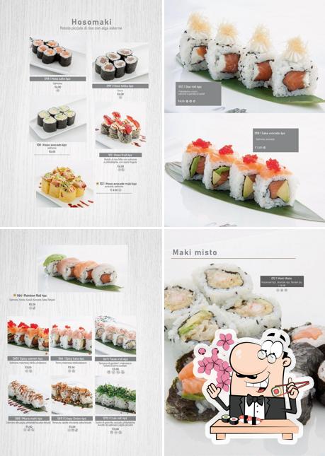 Essayez différentes options de sushi