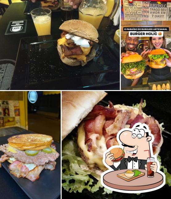 Hambúrguer em Burger Holic