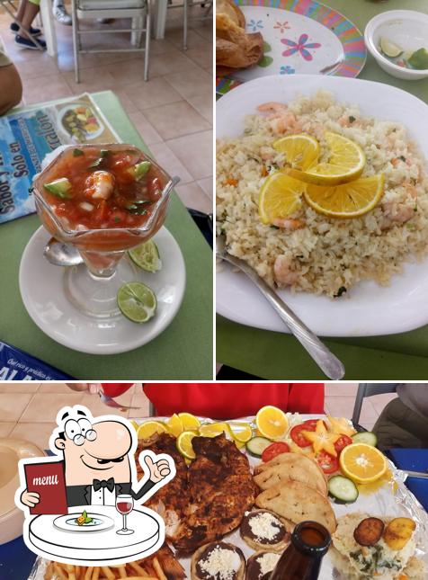 Food at El Corralón
