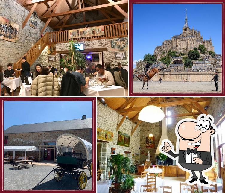 L'extérieur de Restaurant La Ferme Saint Michel