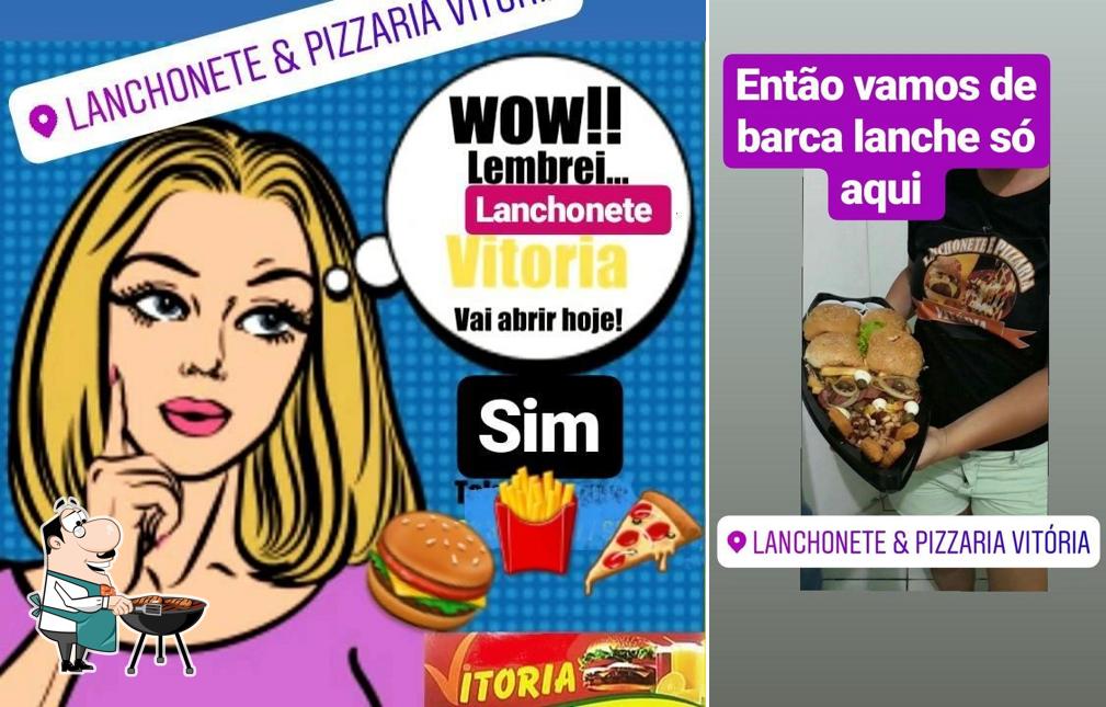 Vitória Hamburgueria & Pizzaria image