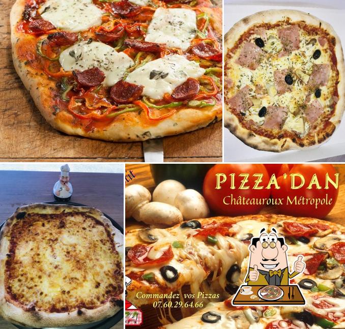 Choisissez des pizzas à PIZZA'DAN Châteauroux Métropole