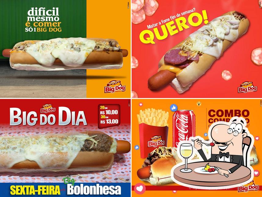 Comida em Big Dog Delivery