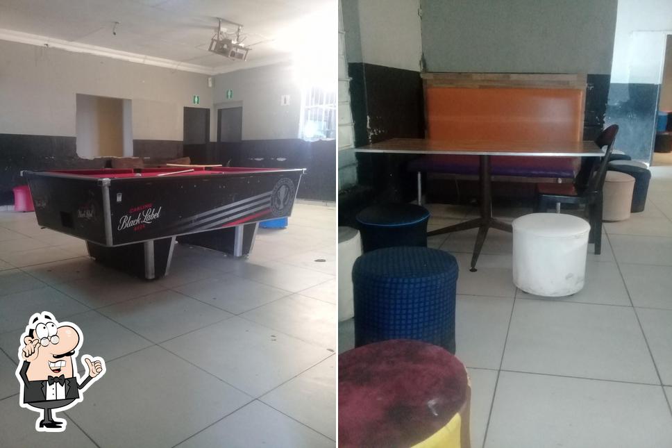 The interior of nyokeni sports bar