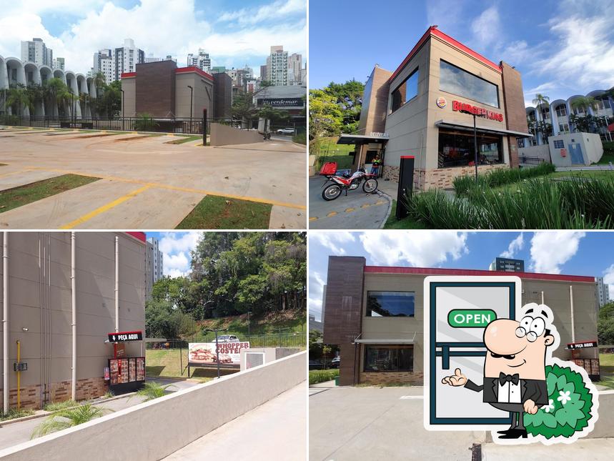 O exterior do Burger King Drive Thru