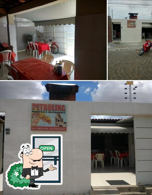 Confira a imagem apresentando exterior e interior a Petrolina Marmita