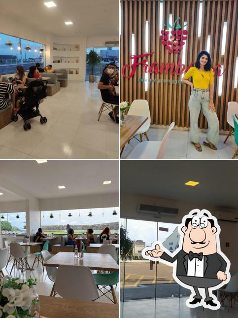 Veja imagens do interior do Cafeteria Framboesa